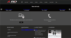 Desktop Screenshot of fendaaudio.com